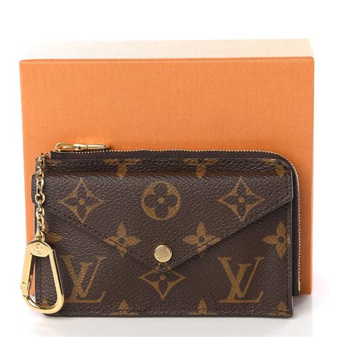 zipped card holder louis vuitton|louis vuitton card holder recto verso.